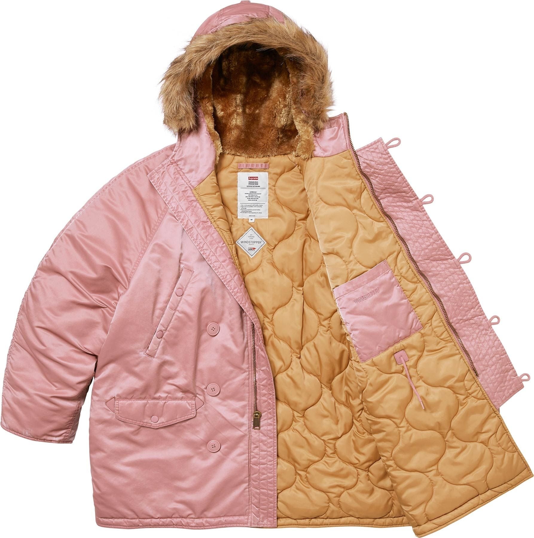 Washed Flight Satin N-3B Parka view 23